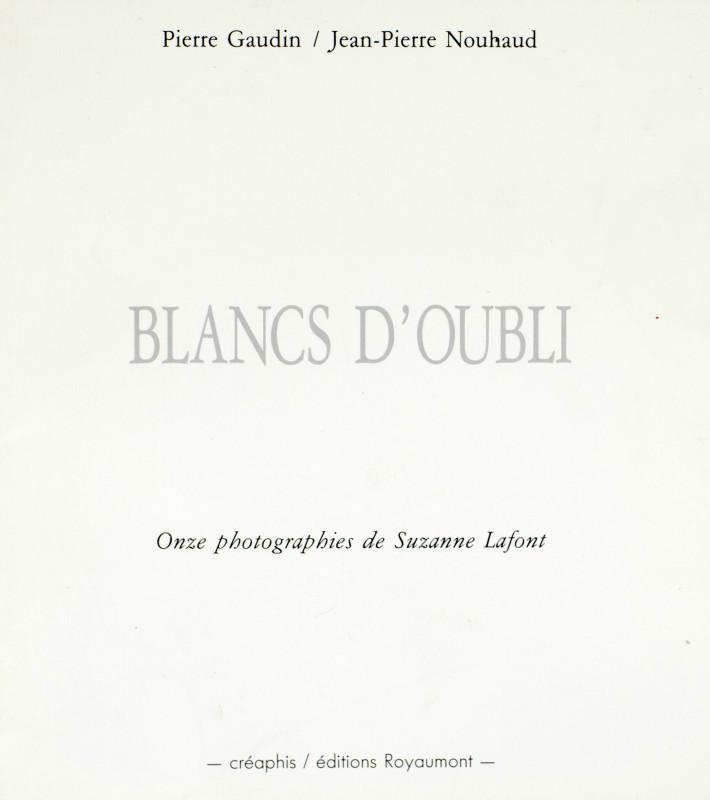 Blancs d'oubli